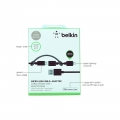 USB дата кабель Belkin 2 в 1 Apple 8 pin/Micro USB (черный)