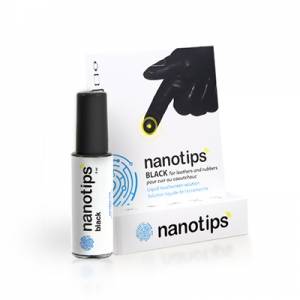 Купить гель NanoTips для превращения кожаных перчаток в сенсорные Black