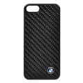 Чехол-накладка BMW для iPhone SE / 5S / 5 Real Carbon Hard, Black (BMHCPSEMBC)