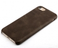 Кожаный чехол накладка Usams BOB для iPhone 7 / 8 (Brown)