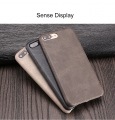 Кожаный чехол накладка Usams BOB для iPhone 7 / 8 (Brown)