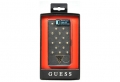 Чехол книжка Guess для iPhone 5/5S/SE TESSI Booktype Black GUFLBKP5STB