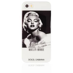 Купить чехол накладка Dolce&Gabbana для iPhone 5S / 5 Marilyn Monroe в интернет магазине