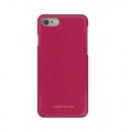 Кожаный чехол накладка для iPhone 7 / 8 Moodz Floater leather Hard Ciciamino (pink), MZ901020