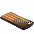 Гелевый чехол для iPhone SE / 5S / 5 с флагом США USA flag Waistline Style