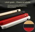 Ультратонкий кожаный чехол накладка для iPhone SE / 5S / 5 Baseus 1mm Thin Case (белый)