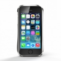 Алюминиевый бампер для iPhone 5/5S DRACO 5 Limited Luxury Silver (Серебристый глянцевый) DR51A2-SVP