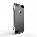 Алюминиевый бампер для iPhone 5/5S DRACO 5 Limited Luxury Silver (Серебристый глянцевый) DR51A2-SVP