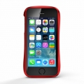 Алюминиевый бампер для iPhone 5/5S DRACO 5 Standard Flare Red (Красный) DR51A1-RDL