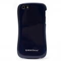 Поликарбонатный бампер для iPhone 5/5S DRACO Allure P Black/Deep Blue (Черный бампер/Темно-синяя панель) DR50ALPO-BDB