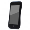 Поликарбонатный бампер для iPhone 5/5S DRACO Allure P Black/Deep Blue (Черный бампер/Темно-синяя панель) DR50ALPO-BDB