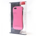 Поликарбонатный бампер для iPhone 5/5S DRACO Allure P Black/Pink (Черный бампер/Розовая панель) DR50ALPO-BPK