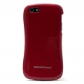 Поликарбонатный бампер для iPhone 5/5S DRACO Allure P Black/Red (Черный бампер/Красная панель) DR50ALPO-BRD