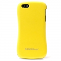 Поликарбонатный бампер для iPhone 5/5S DRACO Allure P Black/Yellow (Черный бампер/Желтая панель) DR50ALPO-BYL