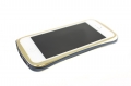 Алюминиевый бампер для iPhone 5/5S DRACO Elegance Gold/Blue (Золотистый/Синий) DR50A6-GBU