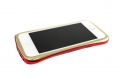 Алюминиевый бампер для iPhone 5/5S DRACO Elegance Gold/Red (Золотистый/Красный) DR50A6-GRD