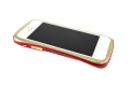 Алюминиевый бампер для iPhone 5/5S DRACO Elegance Gold/Red (Золотистый/Красный) DR50A6-GRD