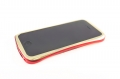 Алюминиевый бампер для iPhone 5/5S DRACO Elegance Gold/Red (Золотистый/Красный) DR50A6-GRD