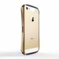 Комбинированный бампер для iPhone SE / 5S / 5 DRACO Ventare Gold (Золотистый) DR50VEA1-GDP