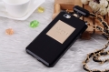 Чехол с цепочкой для iPhone 5 / 5S / SE Perfume bottle Chanel black