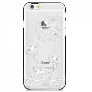 Купить чехол со стразами для iPhone 6/6S Comma Crystal Flora - Silver