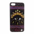 Чехол накладка KENZO Paris Eye для iPhone SE/5/5S (Черный)