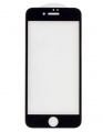 Защитное 2,5D стекло Litu Glossy для iPhone 7 Plus / 7+ с черной рамкой 0,26 мм, Black