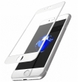 Защитное 2,5D стекло Litu Glossy для iPhone 7 Plus / 7+ с белой рамкой 0,26 мм, White