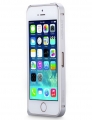 Металлический бампер Momax Air Frame для iPhone 5 / 5S / SE (Silver) 