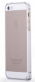 Металлический бампер Momax Air Frame для iPhone 5 / 5S / SE (Silver) 