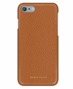 Купить кожаный чехол накладку для iPhone 7 / 8 Moodz Floater leather Hard Caramel (caramel), MZ901017