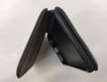 Кожаный чехол книжка для Samsung Galaxy S7 Edge Flip cover leather ISA (черный)
