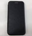 Кожаный чехол книжка для iPhone 6/6S Flip cover leather ISA (черный)
