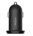 Автозарядка Rock 2.4A Ditor Car Charger 2 USB для смартфонов и планшетов, Black (RCC0108)