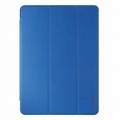 Кожаный чехол с подставкой Rock Touch Series для iPad mini 4 (Blue)