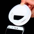 Светодиодная подсветка кольцо для селфи Selfie Ring с подзарядкой для любых смартфонов