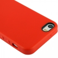 Чехол в стиле Apple case Official Design для iPhone 5 / 5S / SE красный