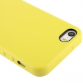 Чехол в стиле Apple case Official Design для iPhone 5 / 5S / SE желтый