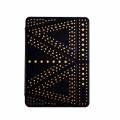 Кожаный чехол The Core Polka для iPad mini 2/3 Retina с подставкой "Оригами", Black (GPAPIPADM2)