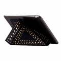 Кожаный чехол The Core Polka для iPad mini 2/3 Retina с подставкой "Оригами", Black (GPAPIPADM2)