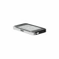 Металлический чехол бампер VAPOR для iPhone 4/4S (черный)