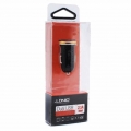 Автозарядка с 2 USB портами LDNIO 2100 mA Black/Gold (DL-C22)