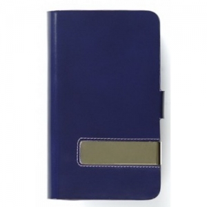 Купить Чехол книжка для Samsung Galaxy S V / S5 / i9600 Zenus Luna Money Clip - Navy в магазине